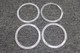 TCM 643932 TCM Turbo Housing Gasket Set Of 4 (New Old Stock) 