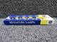 1308 GE Miniature Lamp Bulb Set of 10 (New Old Stock)