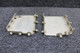 Allied Signal 047-6088-02, 047-6089-02 Allied Signal Roll Servo Bracket Upper and Lower 