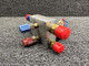 Piper Aircraft Parts 83914-002, 688-368, 688-367 Piper PA46-310P Air Conditioning Manifold w Switches 
