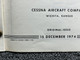 D4543-13 Cessna 400 Automatic Direction Finder Service, Parts Manual (1974)