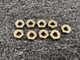 MS17826-4 Self Locking Slotted Hexagon Nut (Set of 9) (New Old Stock)