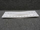 169-110014 (Cast: 169-110014-999) Beechcraft C23 Splice Plate Upper (Blasted)