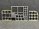 Piper Aircraft Parts 51360-002, 51286-000, 50976-000 Piper PA-31T Instrument Support Panel Set 