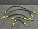 AE713628 Lycoming TIO-540-AE2A Aeroquip Engine Oil Hose Set