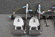 67180-004 Piper PA28R-201 Dual Rudder Pedal Bar Assy w Pedals, Brake Cylinders