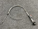 455-185 (Alt: 3-D-638D1183-2) Piper PA24-260 Throttle Control Cable (53.75”)