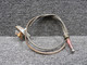 Stewart-Warner 424397 Stewart-Warner Inst. Range Temp Indicator with Probe (Worn, Dented Face) 