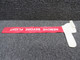 Beechcraft 58 Pitot Tube Remove Before Flight Cover