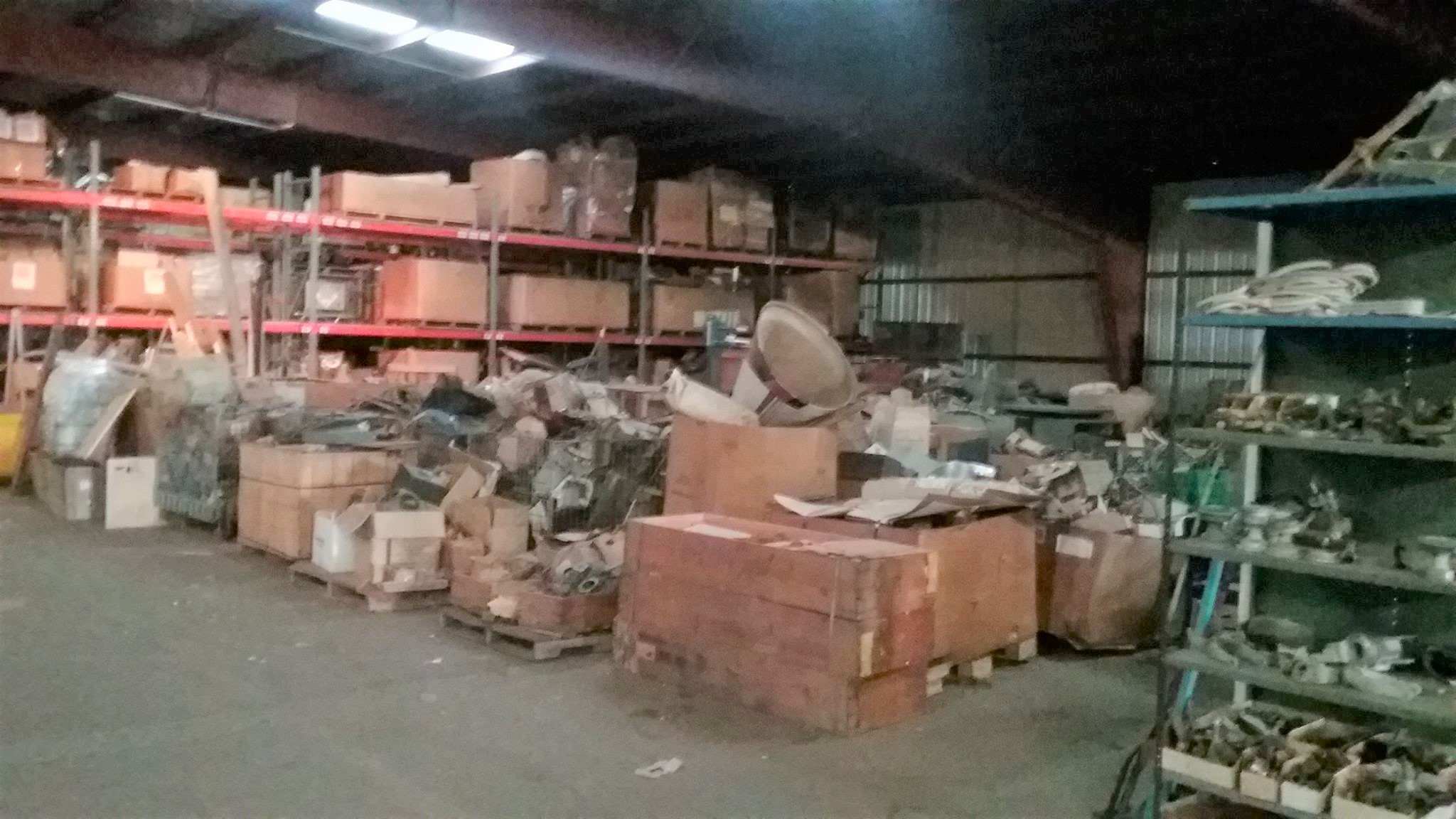 The original Duff Store aviation parts inventory that was purchased by BAS was not well organized, nor very clean and tidy.