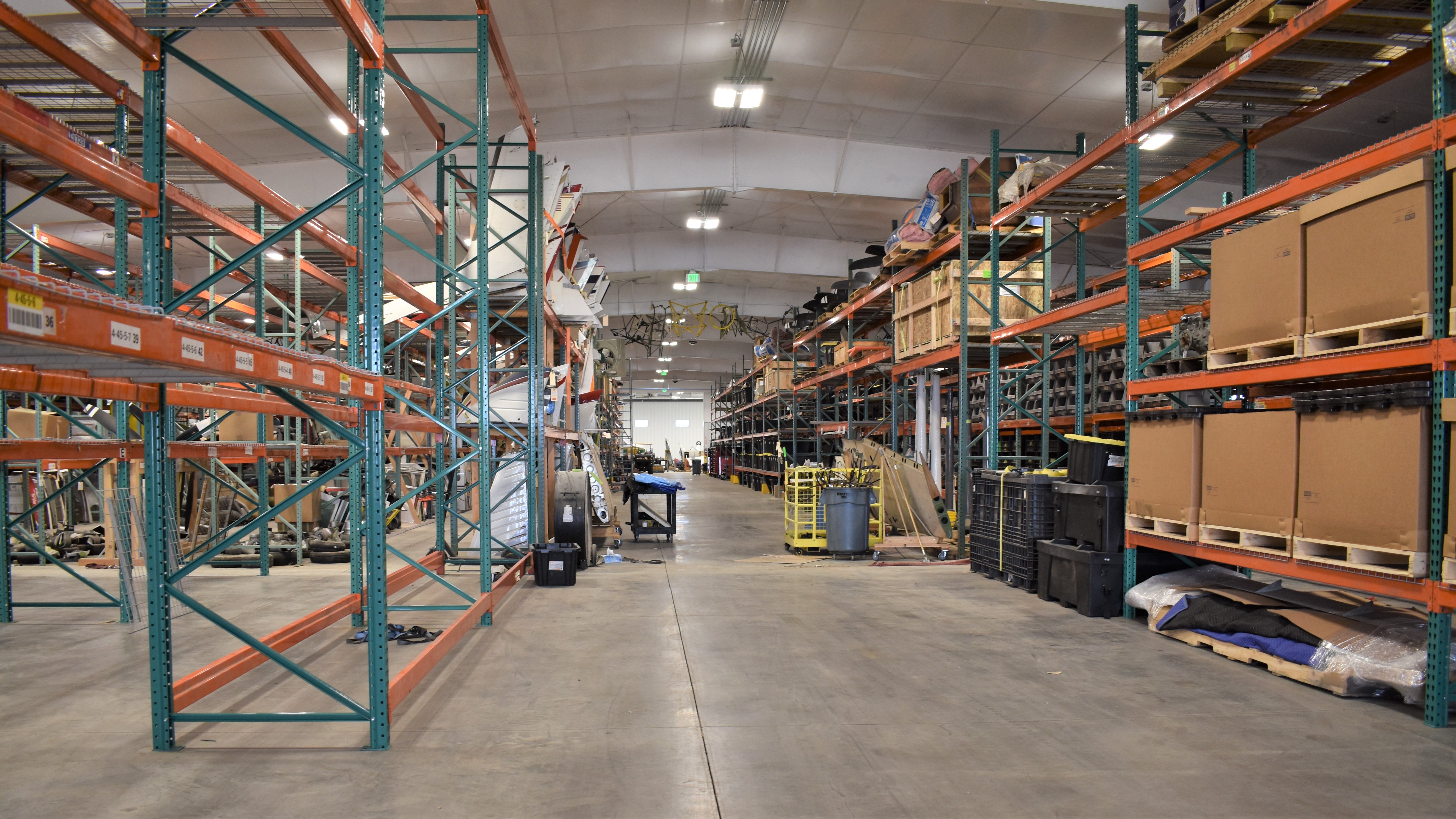 The BAS Airplane Parts Warehouse has been expanded to hold another 14,000 sq ft of aviation parts, all ready to ship the day you order