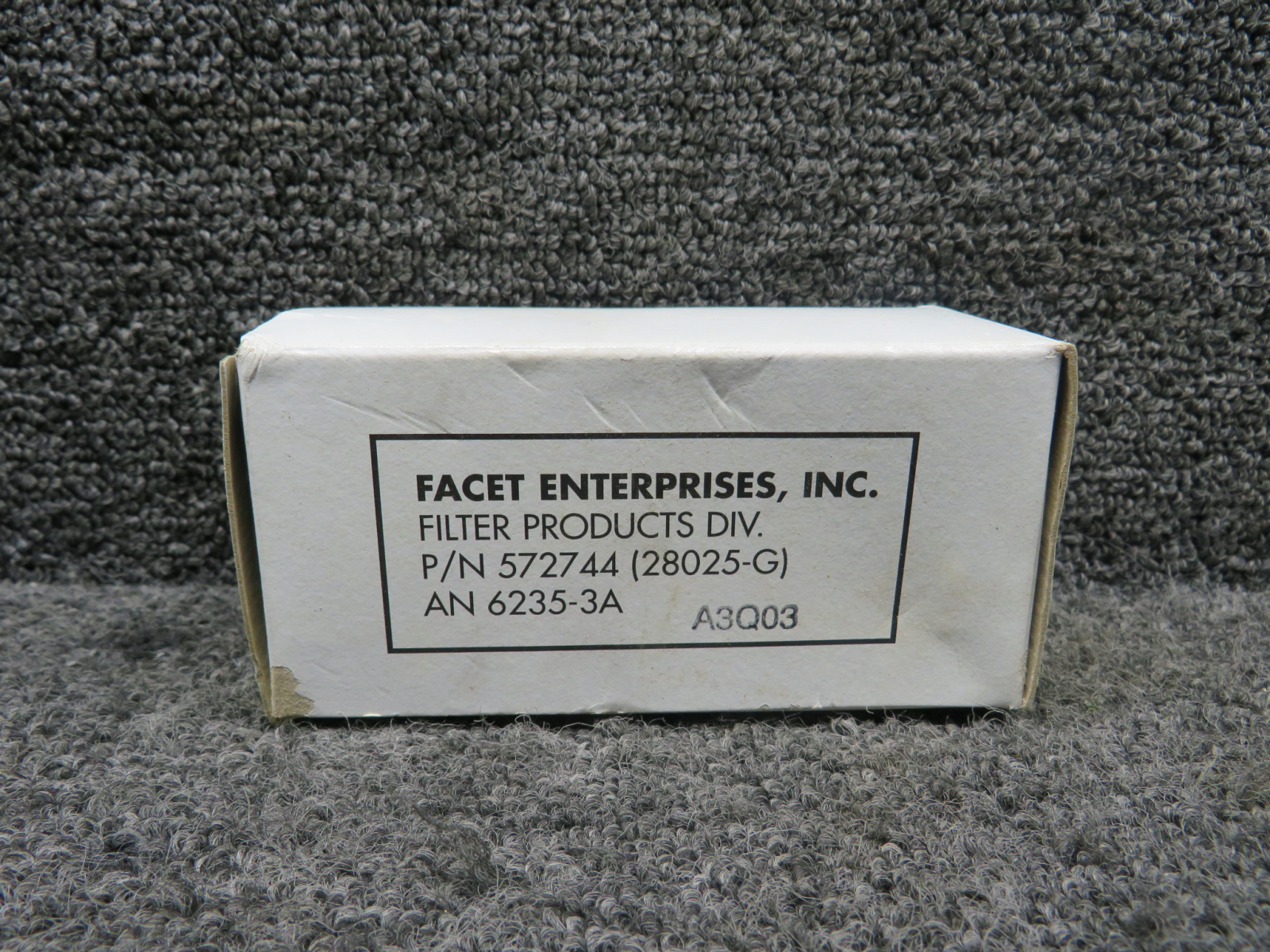 572744 Alternative Part Number 28025-G Facet Filter New Old Stock