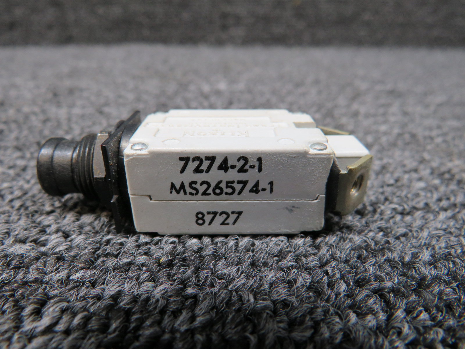 7274-2-1 Alternative Part Number MS26574-1 Klixon Circuit Breaker