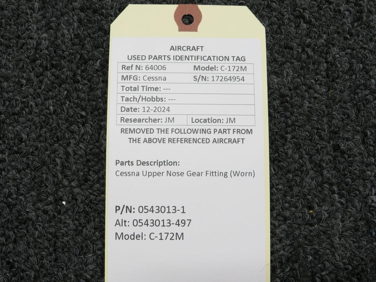 0543013-1 (Cast: 0543013-497) Cessna C-172M Upper Nose Gear