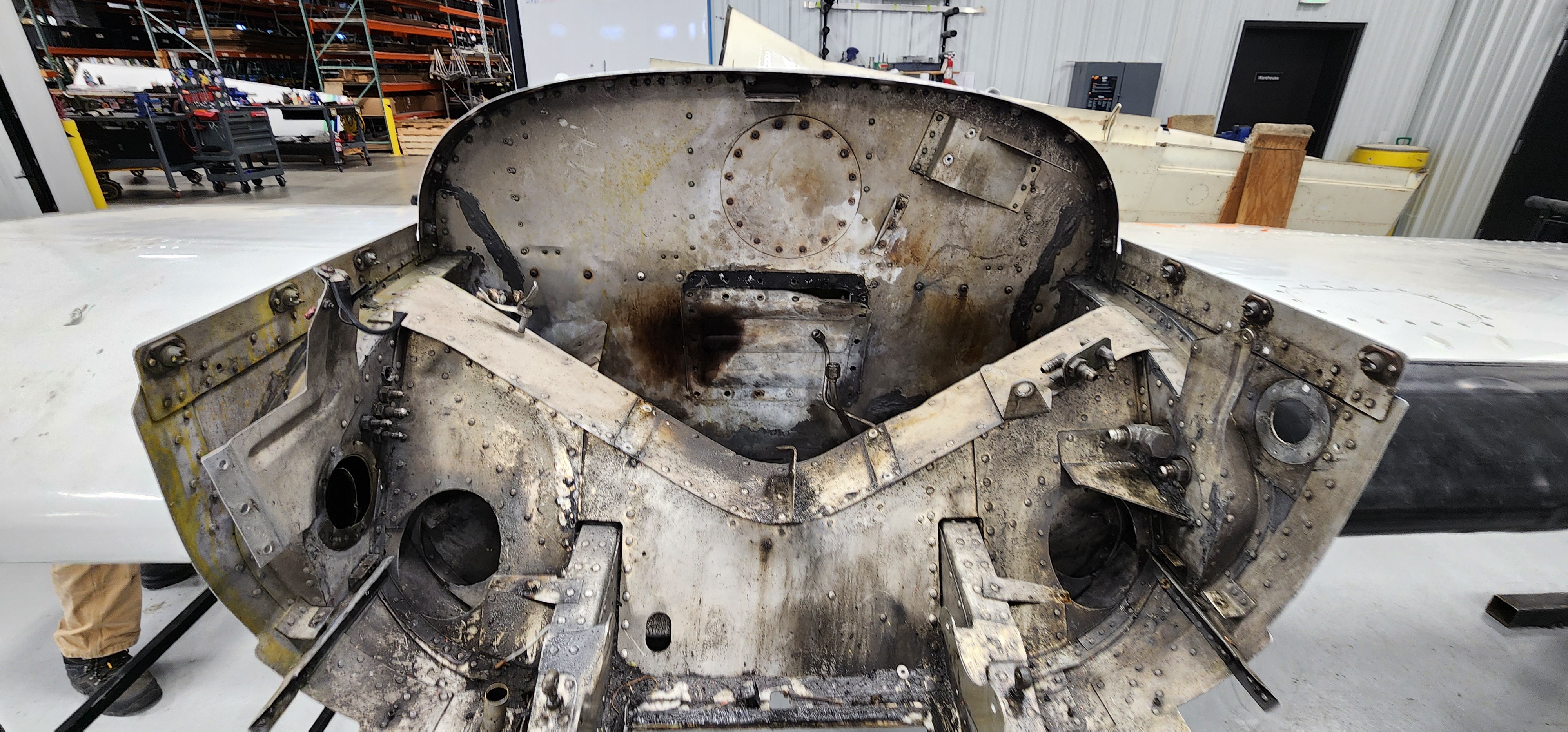 0822038-39 Cessna 414 Wing Structure Assembly Left Hand