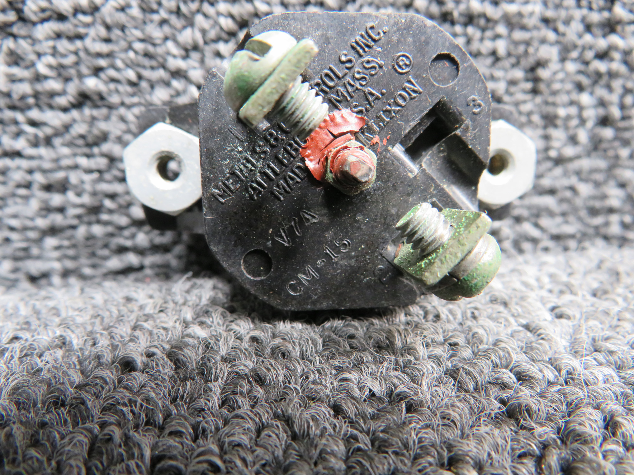 CM-5, CM-10, CM-15 Klixon Circuit Breaker Set of 5 (5, 10, 15 Amps)