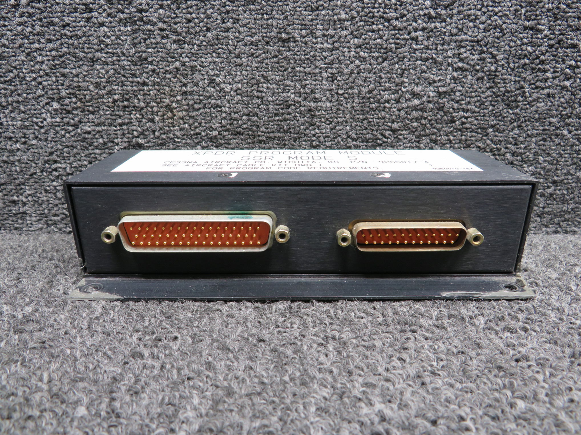 9255017-4 Cessna Aircraft Transponder Program Module For Sale