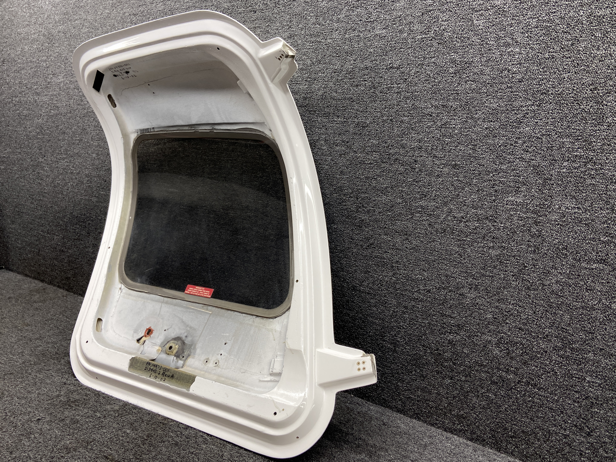 14973-001 Cirrus SR20 Left Hand Cabin Door Structure (Minus