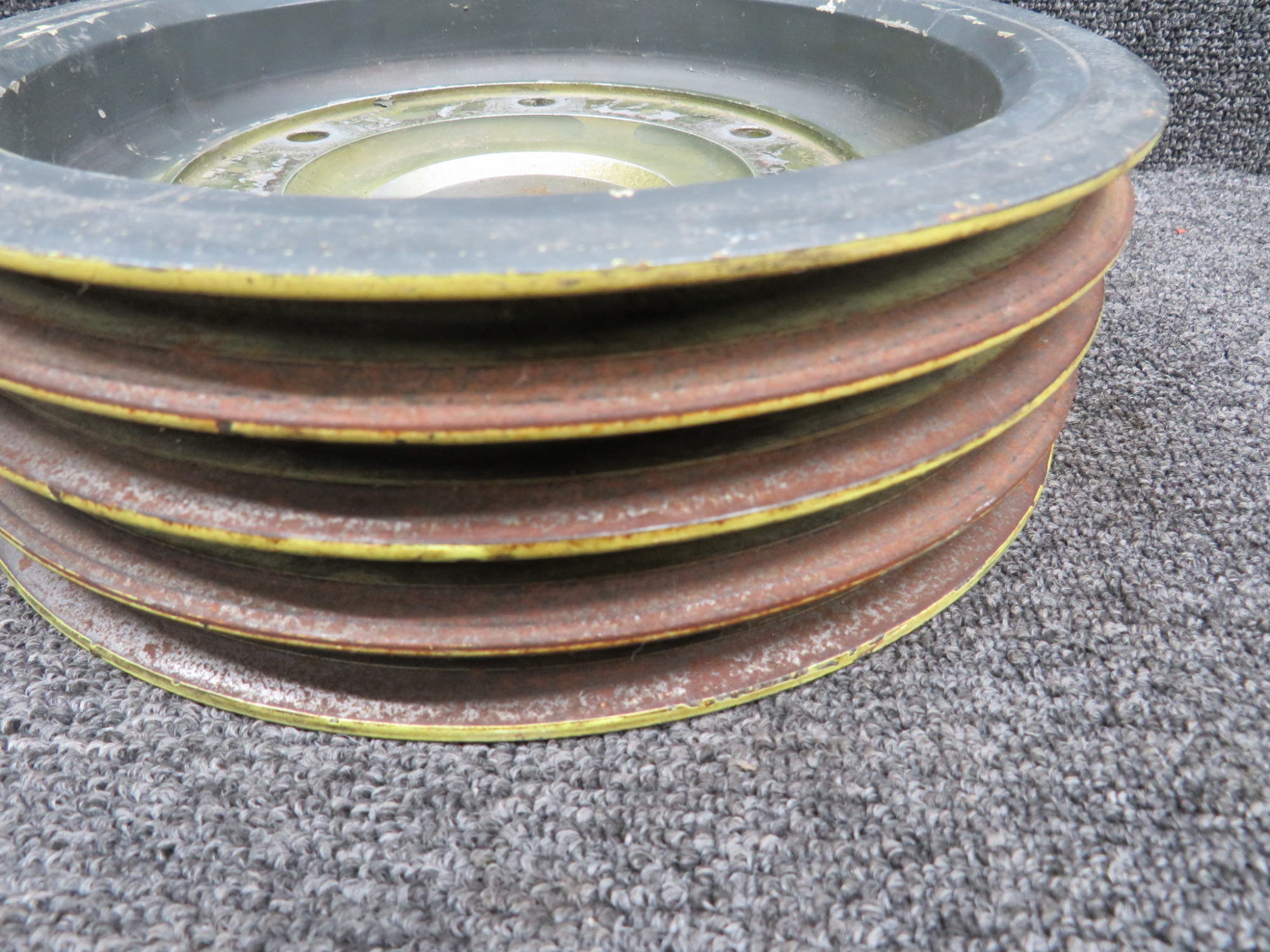 チューボー v.22 A493-1 Robinson R22 Main Rotor Drive Sheave Pulley (Rust on