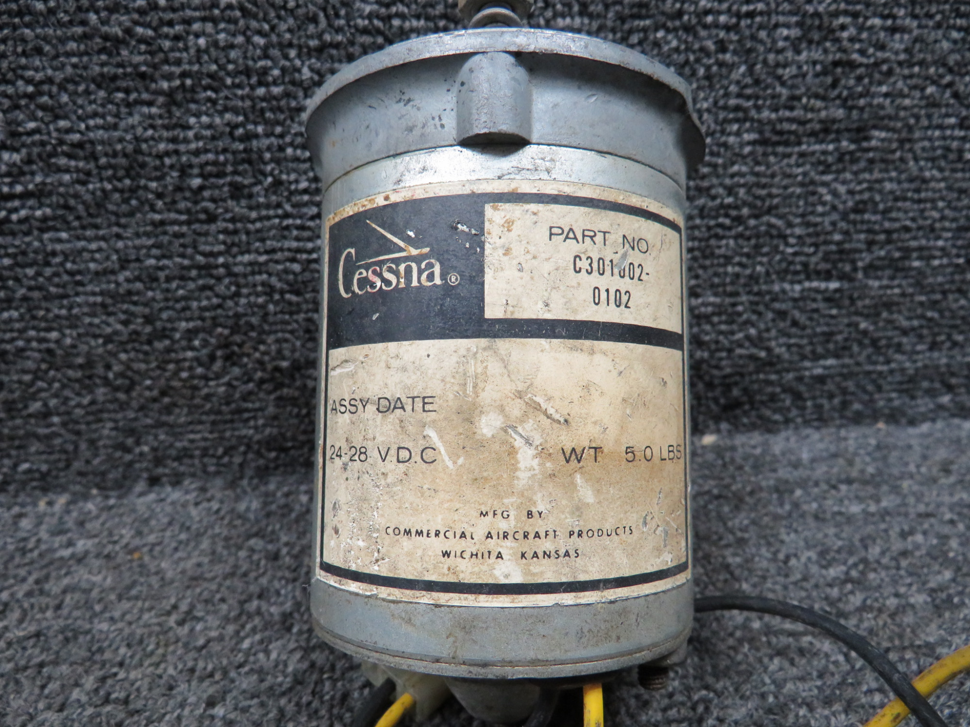 C301001-0201 CAP Flap Actuator Motor, 14V (Core) For Sale