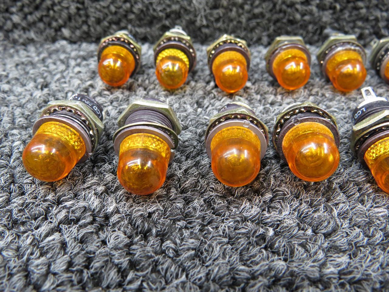 B198-1, B198-2 Robinson R44II Instrument Panel Yellow & Red