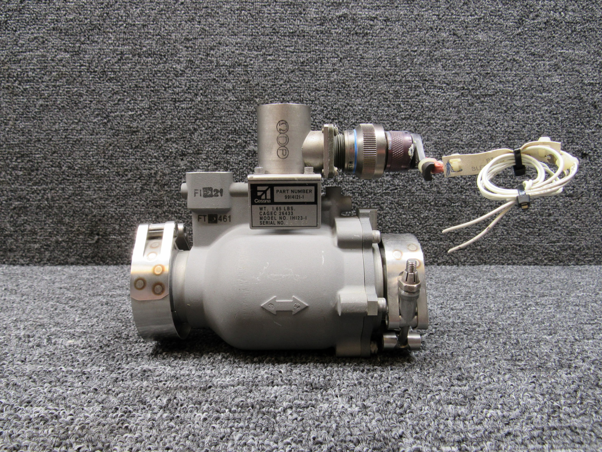 ta1491 ページ 9914121-1 Cessna 1H123-1 Anti-Ice Bleed Valve Assembly For Sale