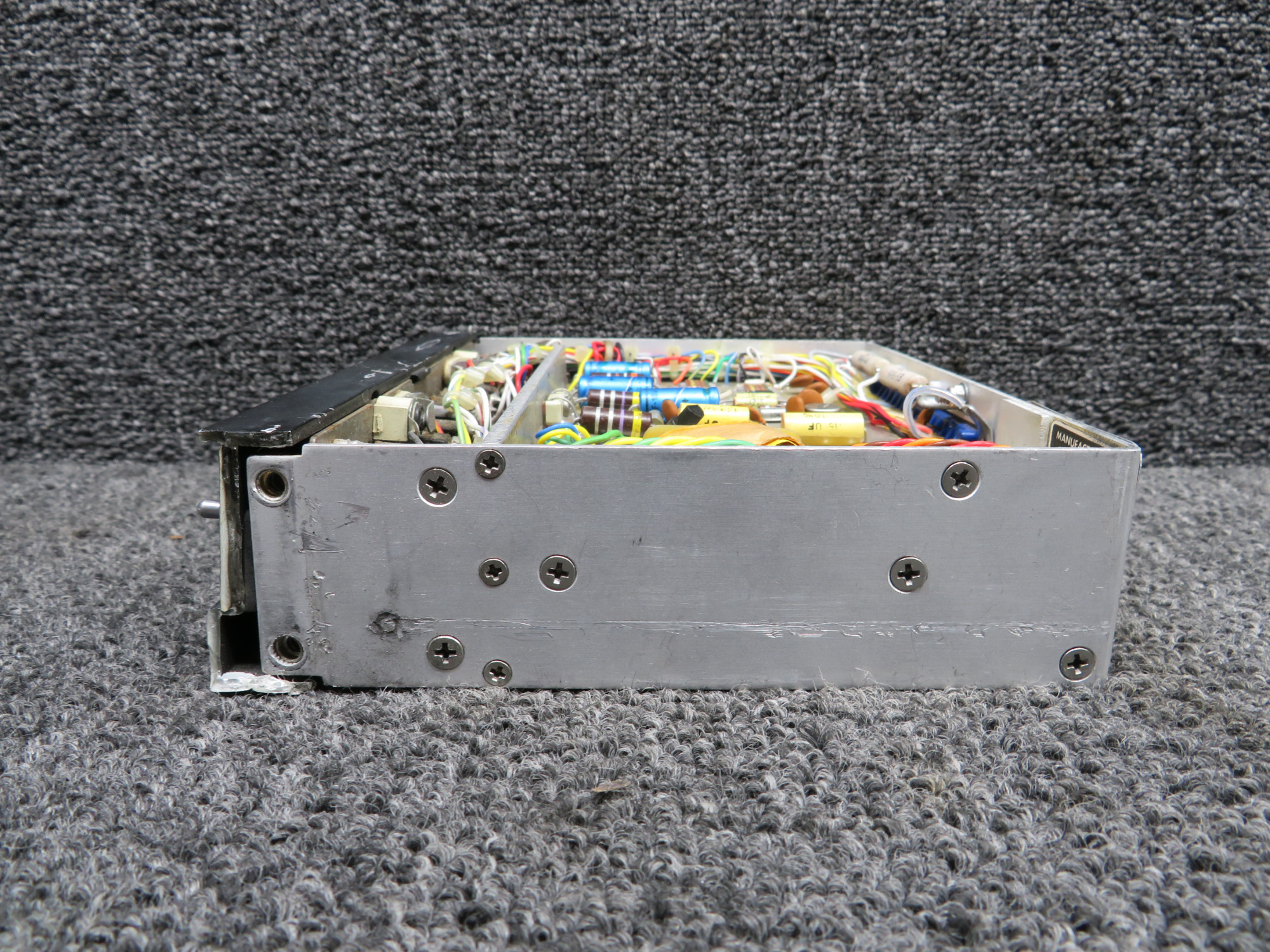 066-1024-12 King Radio KMA-20 Audio Selector Panel with Tray (14