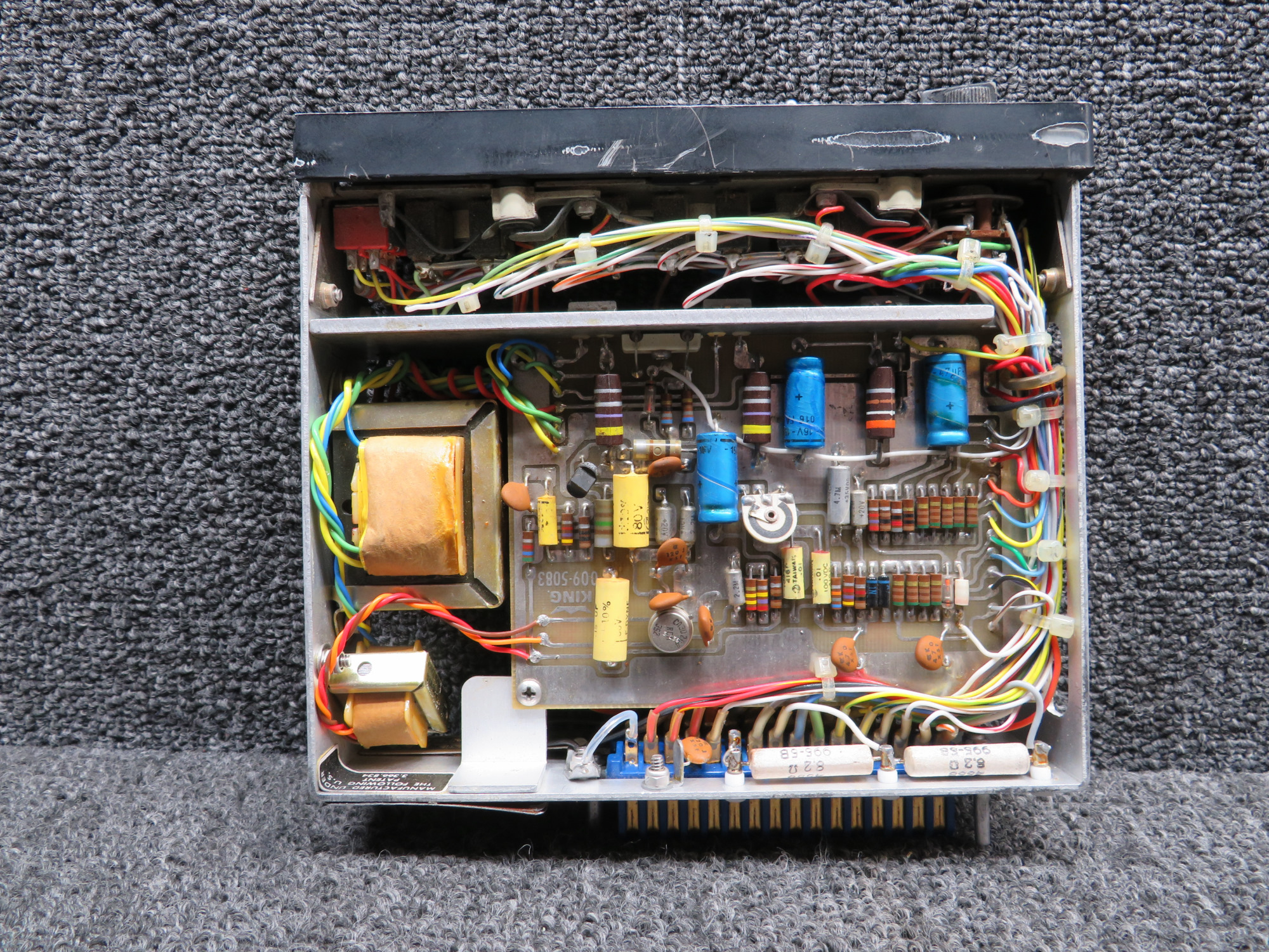 Kページ　a12 066-1024-12 King Radio KMA-20 Audio Selector Panel with Tray (14