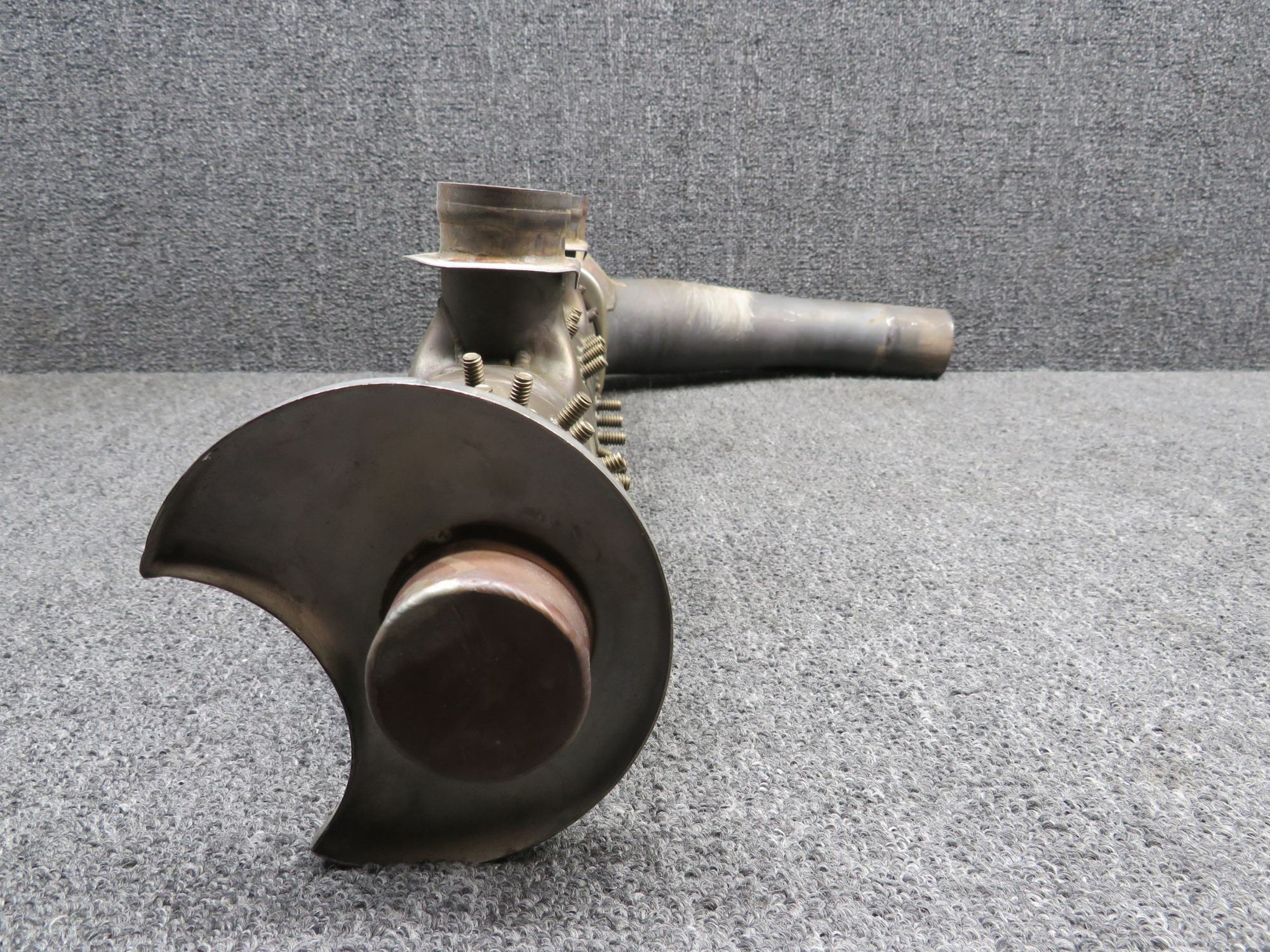 1250860-203 Continental TSIO-520 LH Exhaust Stack Assembly (No Shroud)