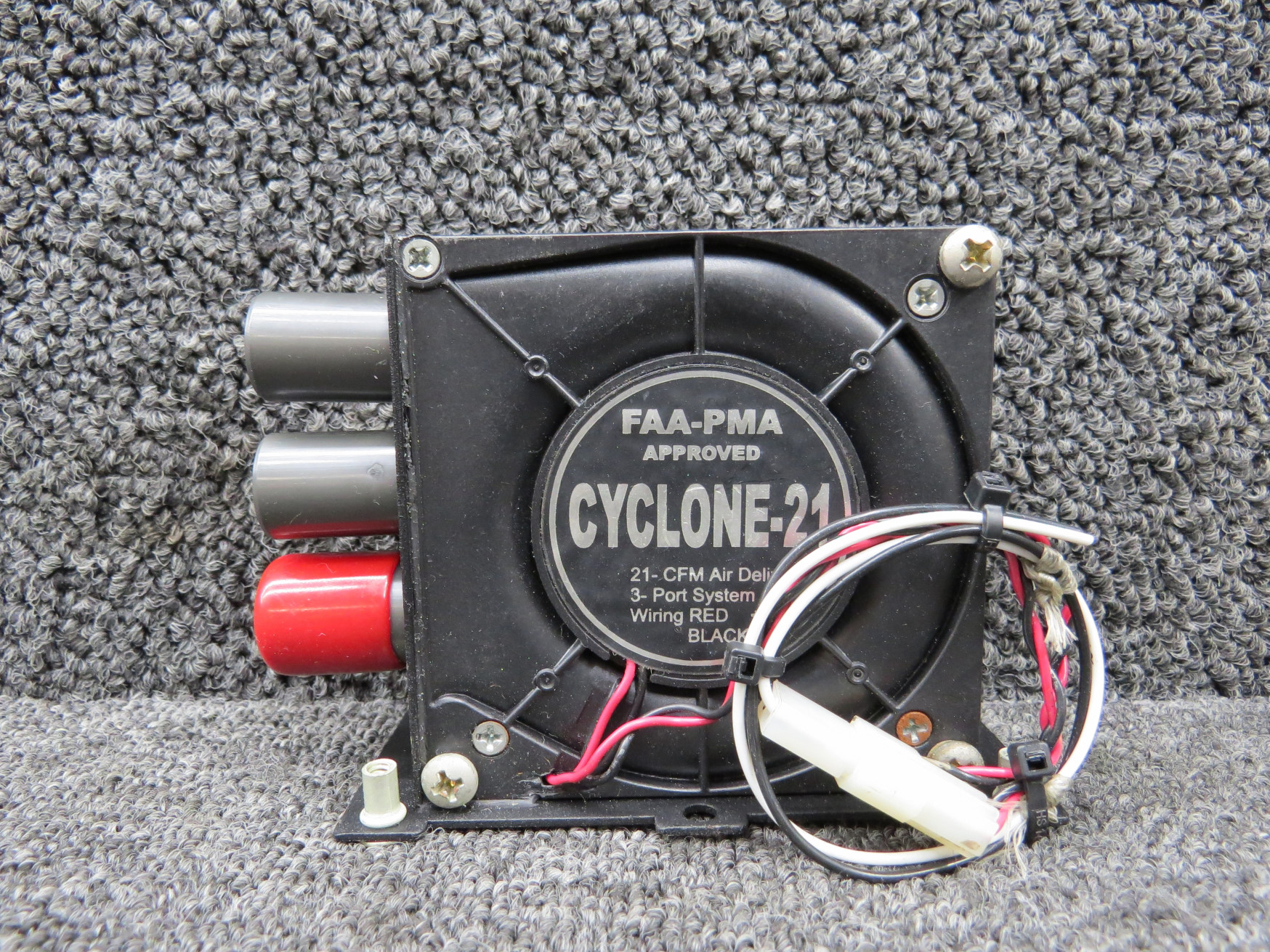 AIRCRAFT 冷却装置 9V-24V CRB-122253 Lone Star Aviation Cyclone 21-3 Avionics Cooling Fan