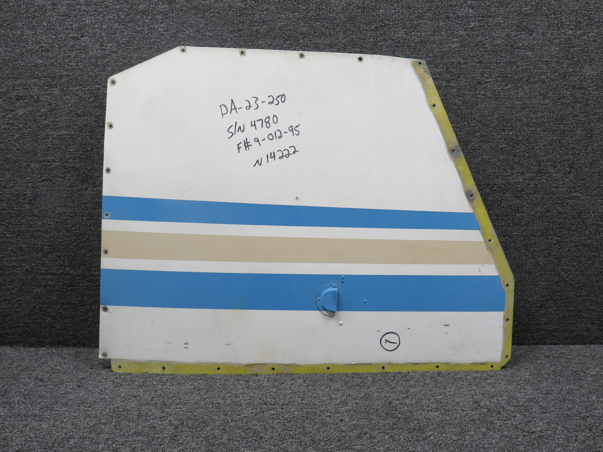 30502-000 Piper PA-23-250 Fwd Fuselage Rear Skin Assembly LH For Sale