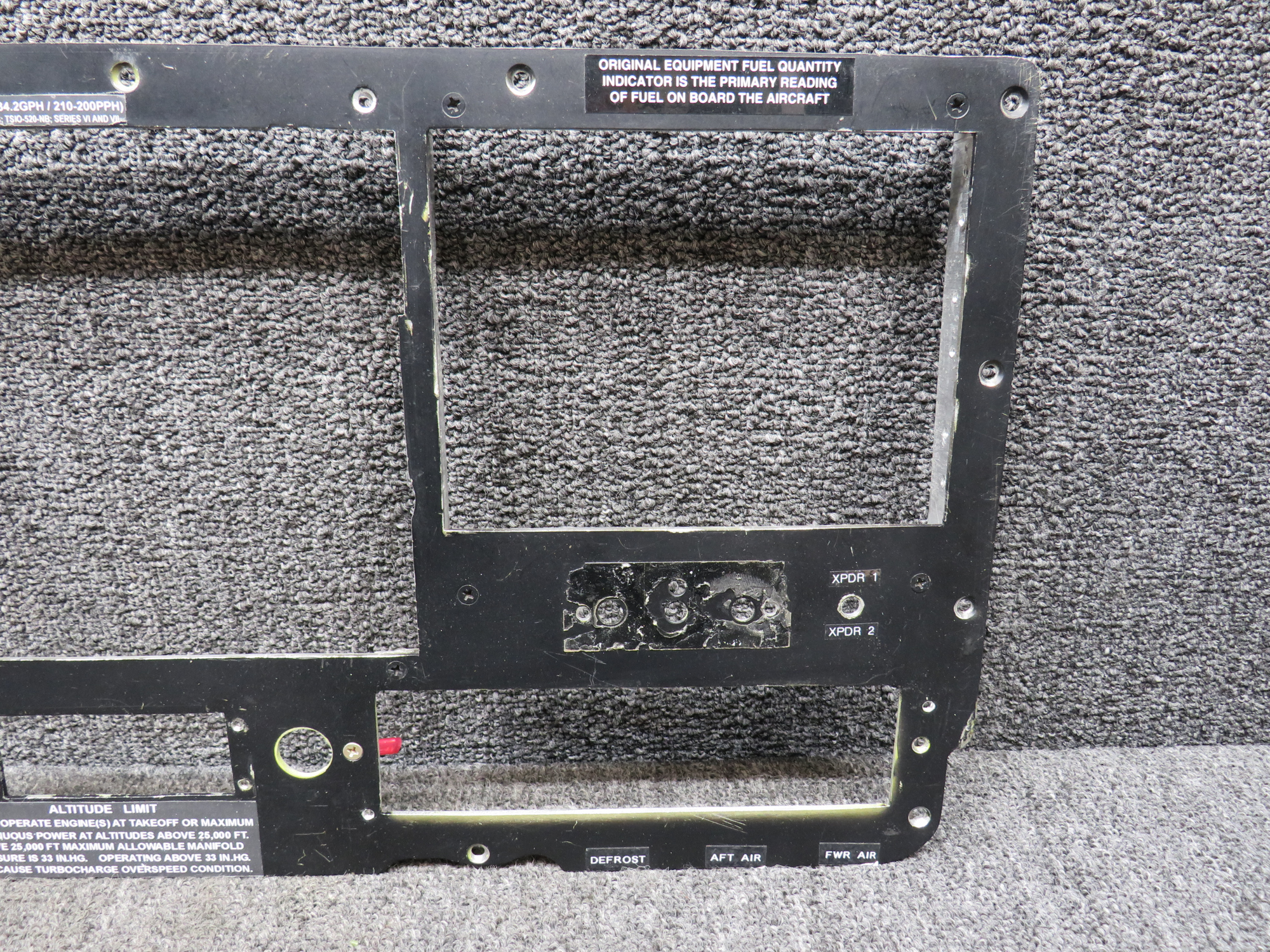 5614102-5, 5614103-1, 5614103-1 Cessna 414 Instrument Panel Set