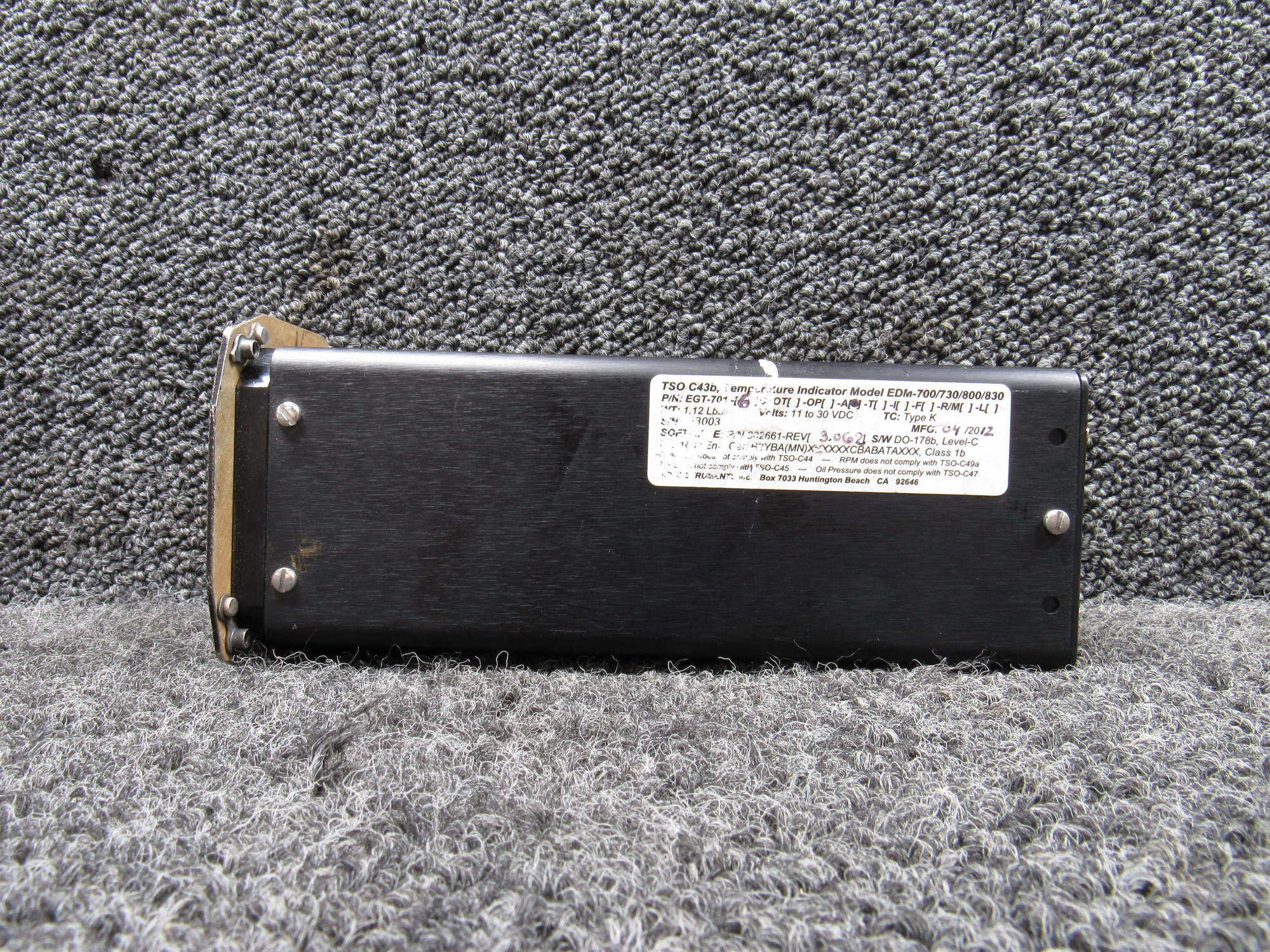 EGT-701-6C-A JP Instruments EDM-700-830 Temperature Indicator (11
