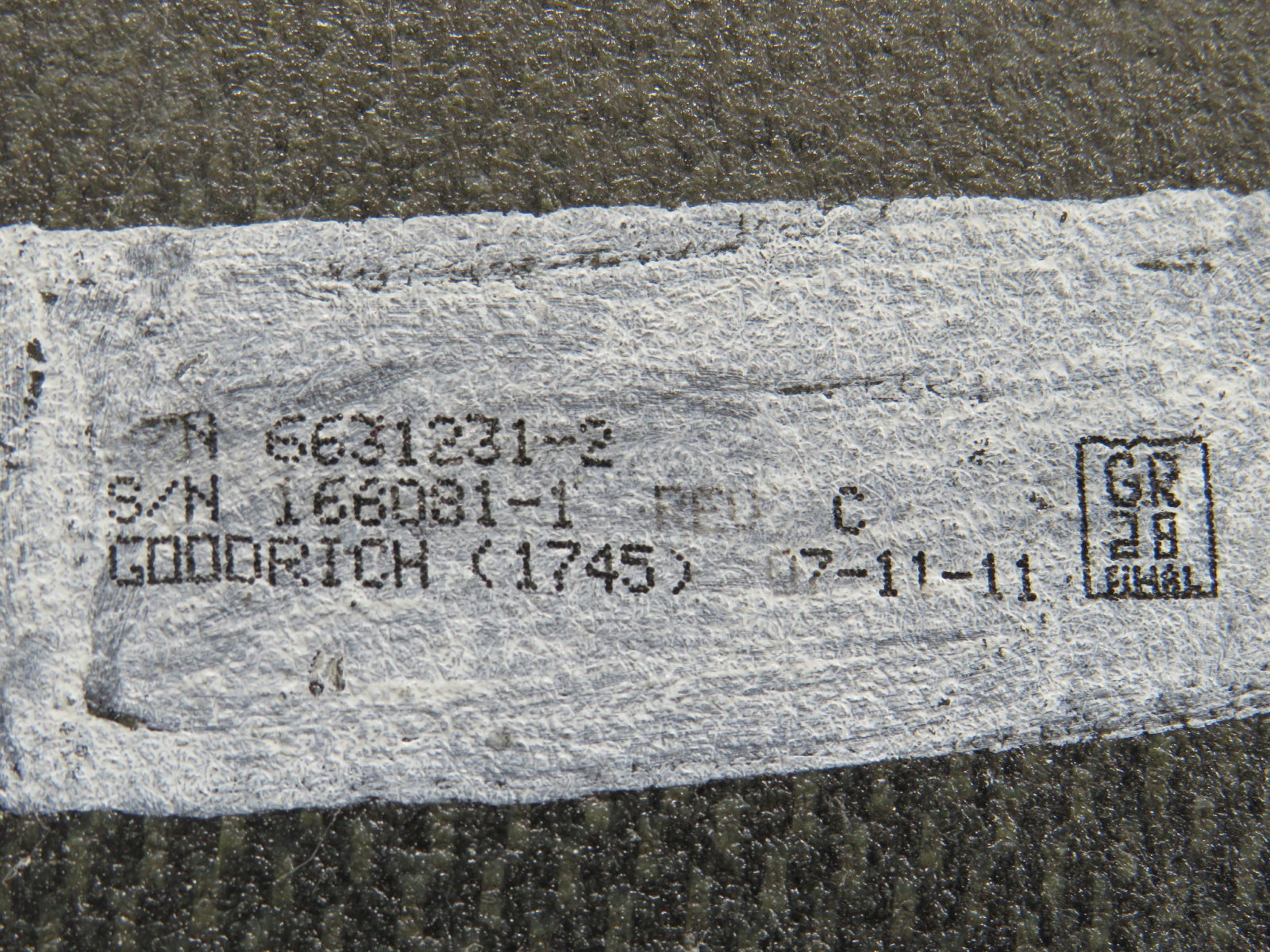 6631231-2 (Alt: 6631231-4) Goodrich Horizontal Stabilizer Forward