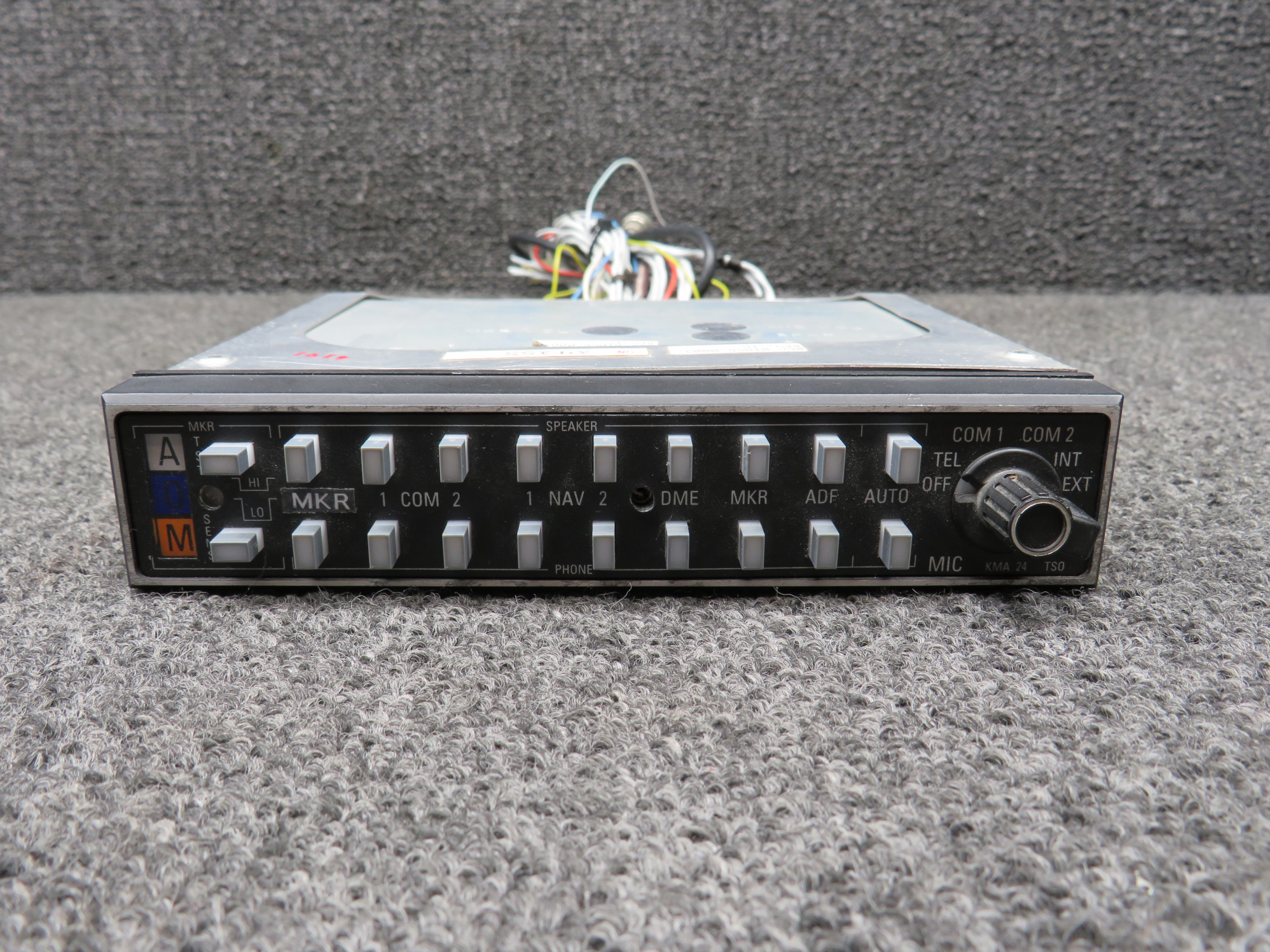 KyamaDページ 066-1055-03 Bendix King KMA-24 Audio Selector Panel with Tray and