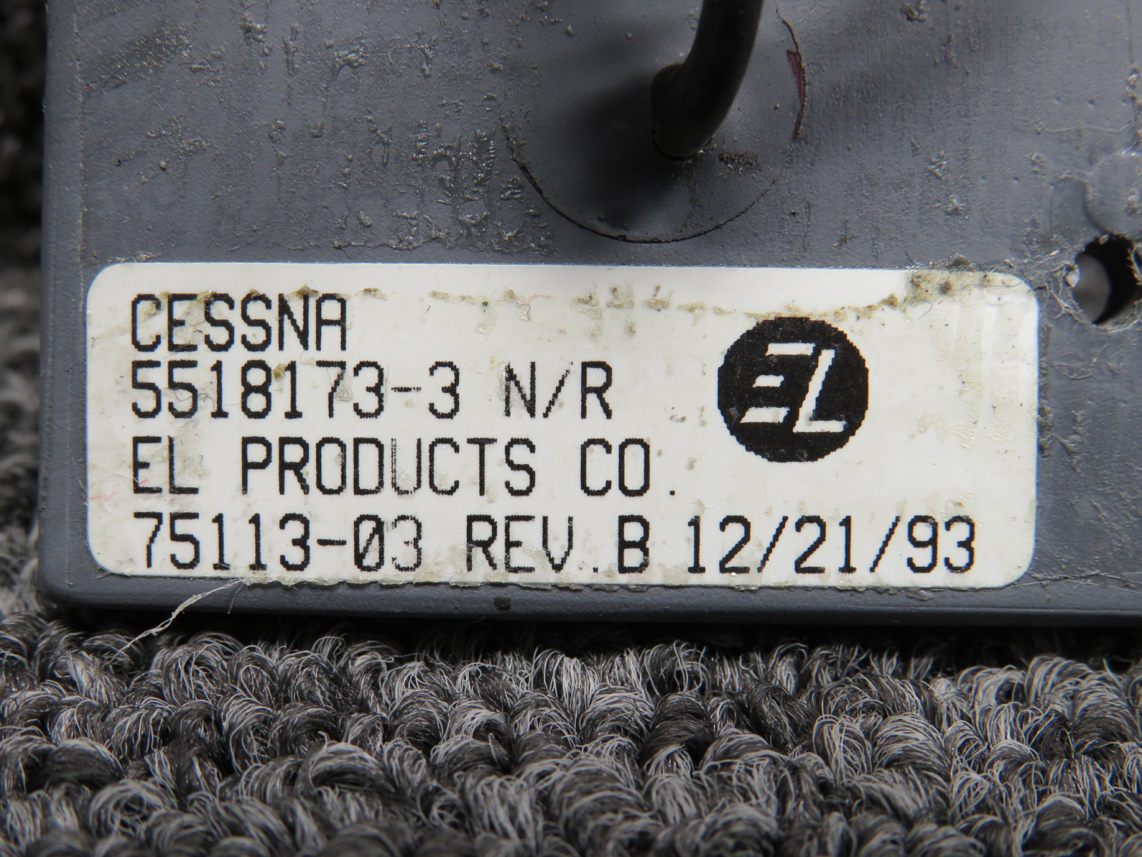 75113-03 (Alt: 5518173-3) El Products Anti-Skid Landing Gear Panel