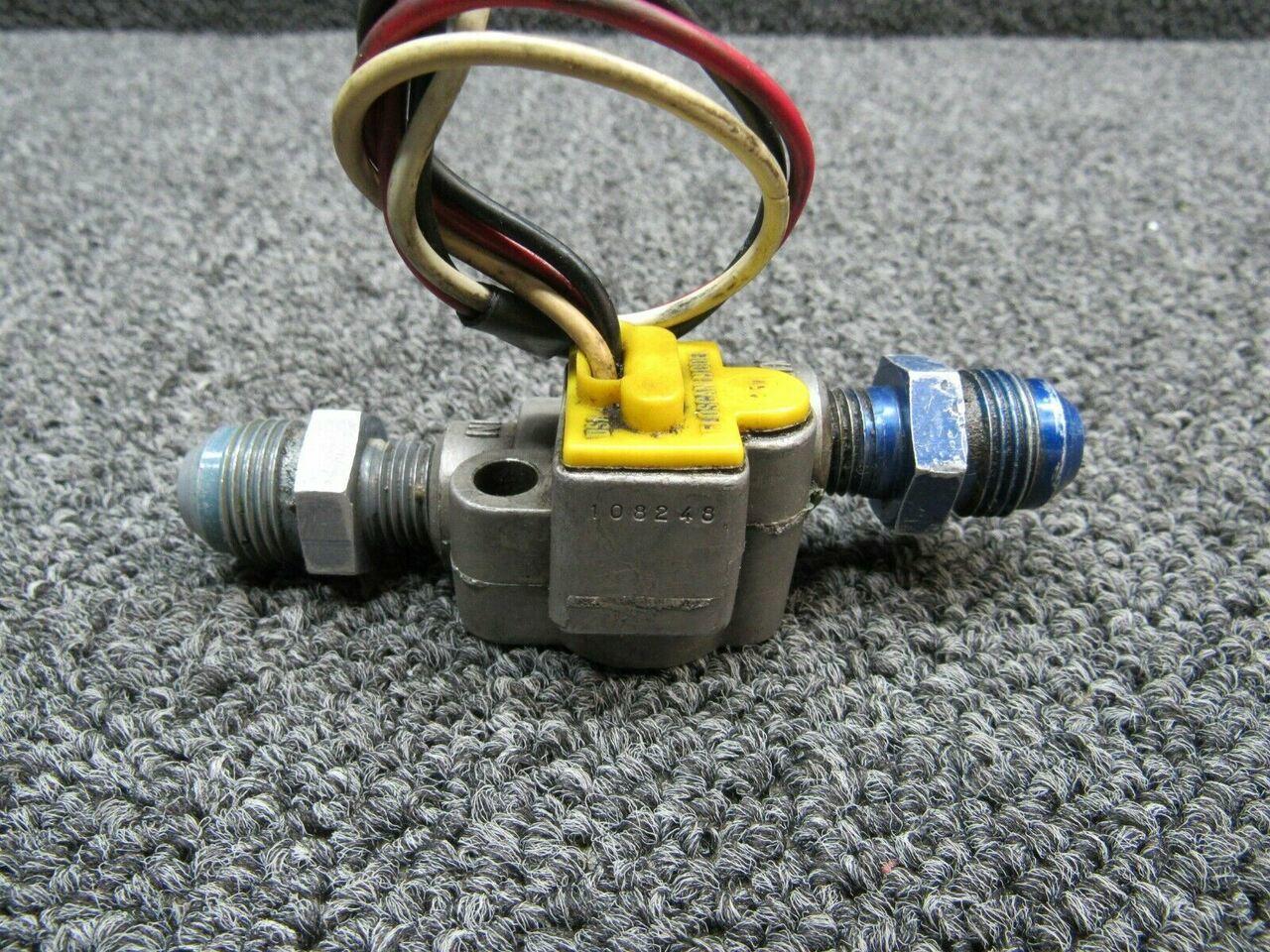 Cessna 172N Floscan 231 Fuel Flow Pressure Transducer