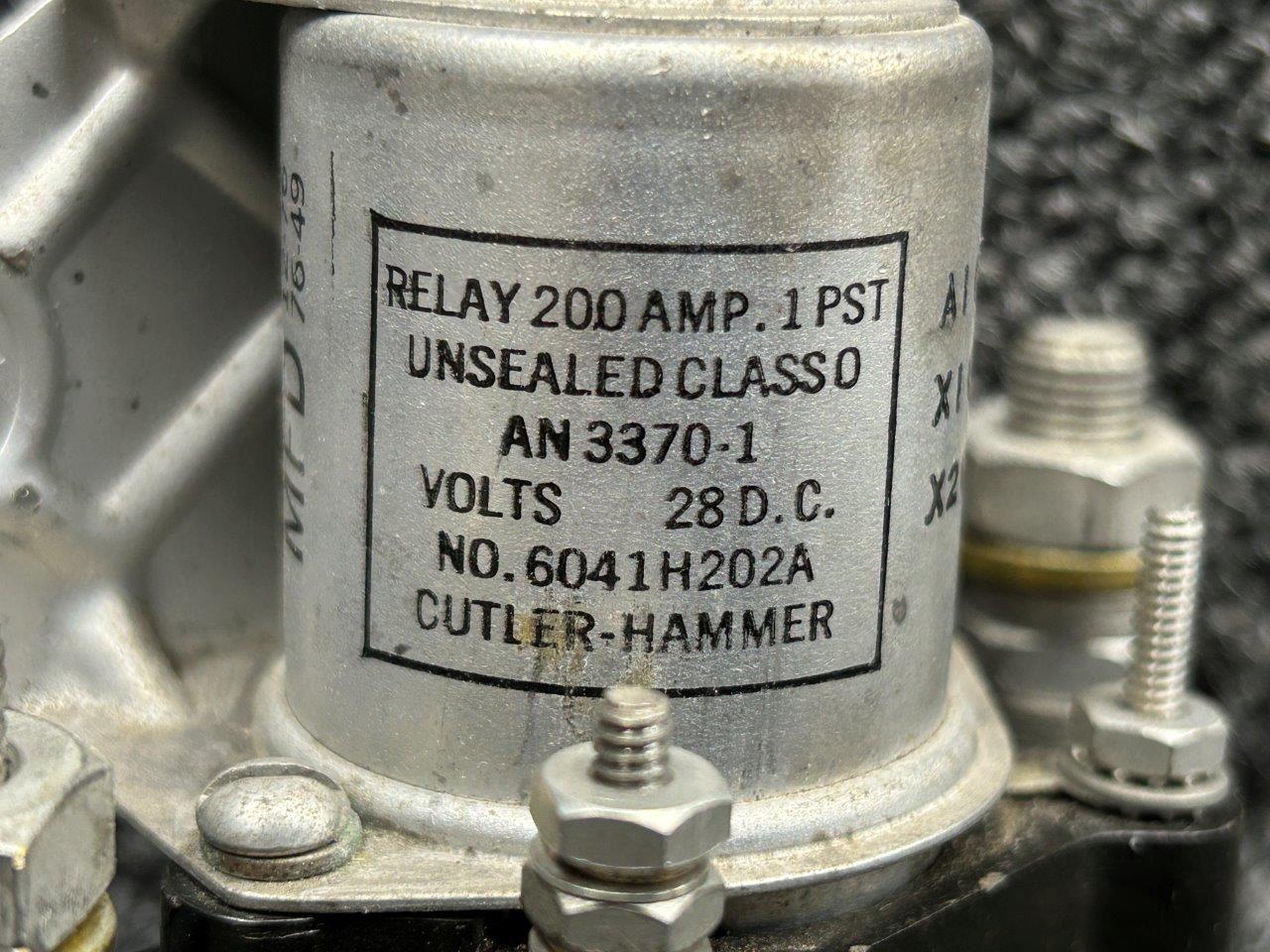 AN33701 (Use MS24171D2) CutlerHammer Relay (28V, 200A)