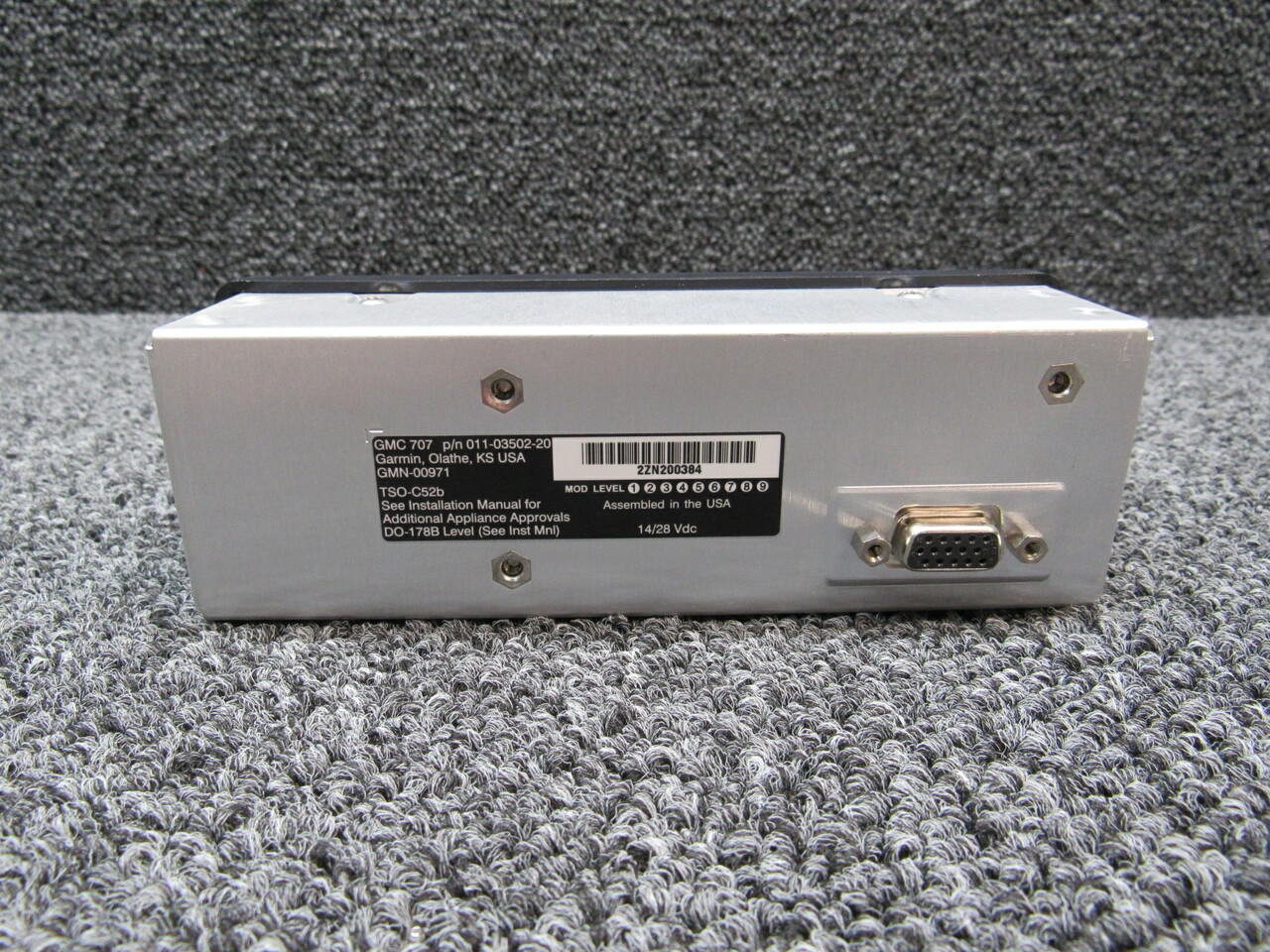 0110350220 Garmin GMC707 Autopilot Control Panel (14/28V)