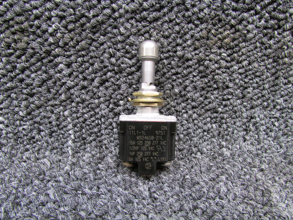 MS24658-21L (Alt: 1TL1-1L) Micro Switch Toggle Switch For Sale