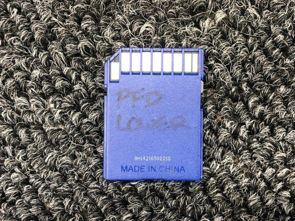 0100033043 Garmin GDU10XX Garmin Supplemental Data SD Card