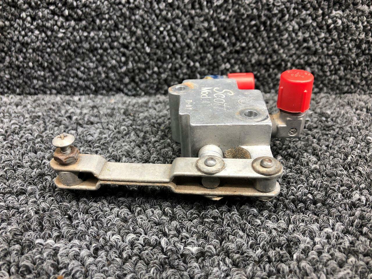 4500DA1 Beechcraft A35 Scott Parking Brake Valve Assembly
