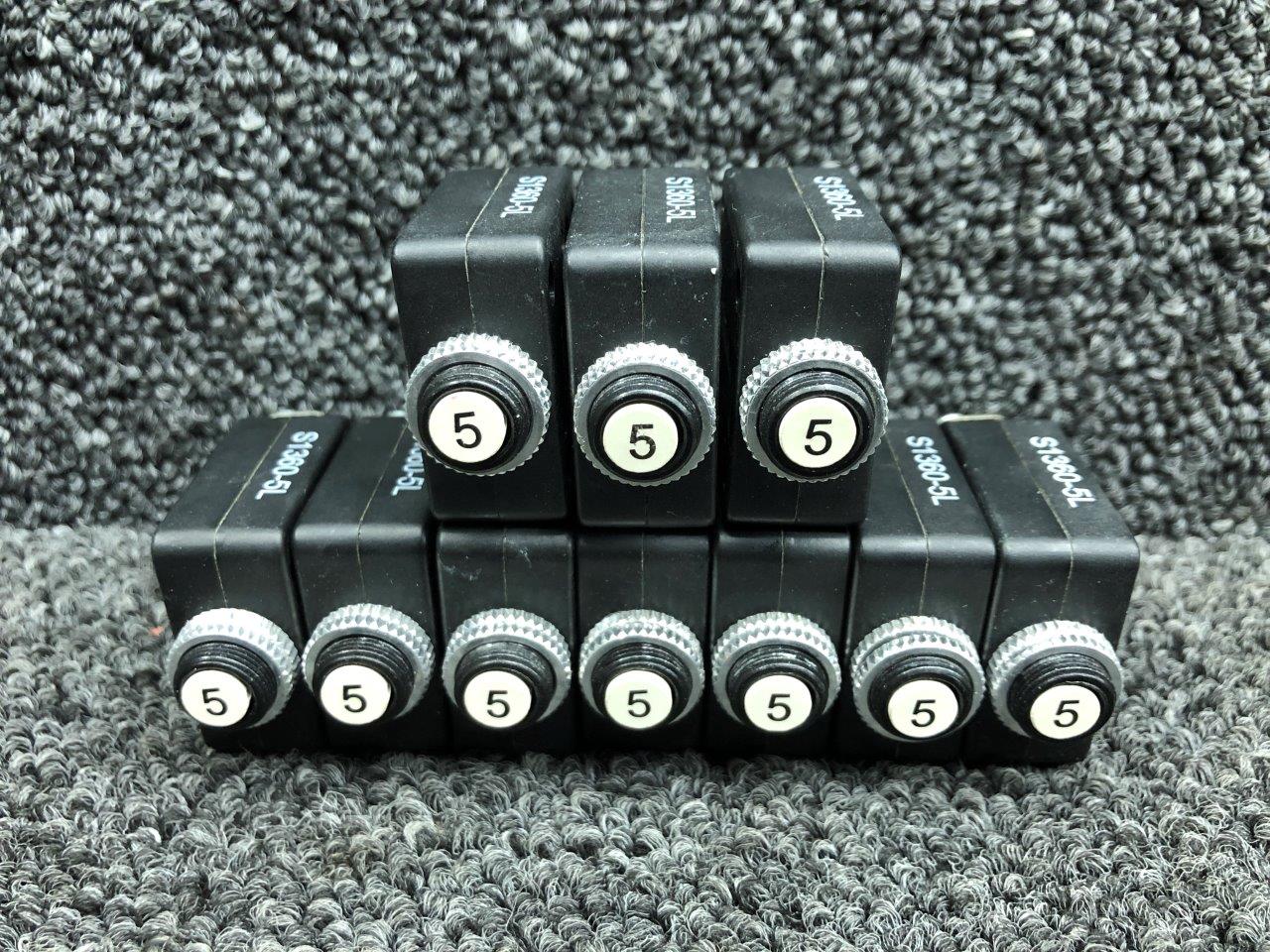 W58-X1008 Tyco Electronics Push Breaker Set (Amps: 5 and 20) For Sale