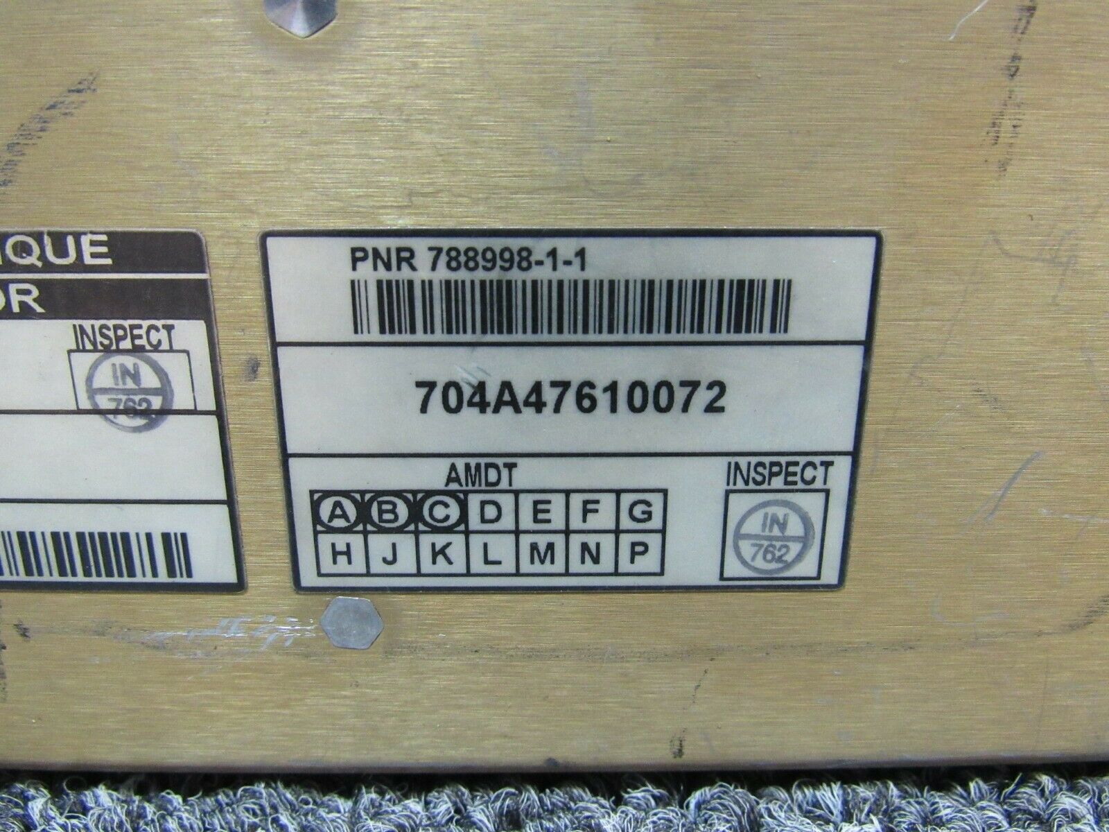 788998-1-1 (USE: 704A47610072) Zodiac N-Rotor Indicator