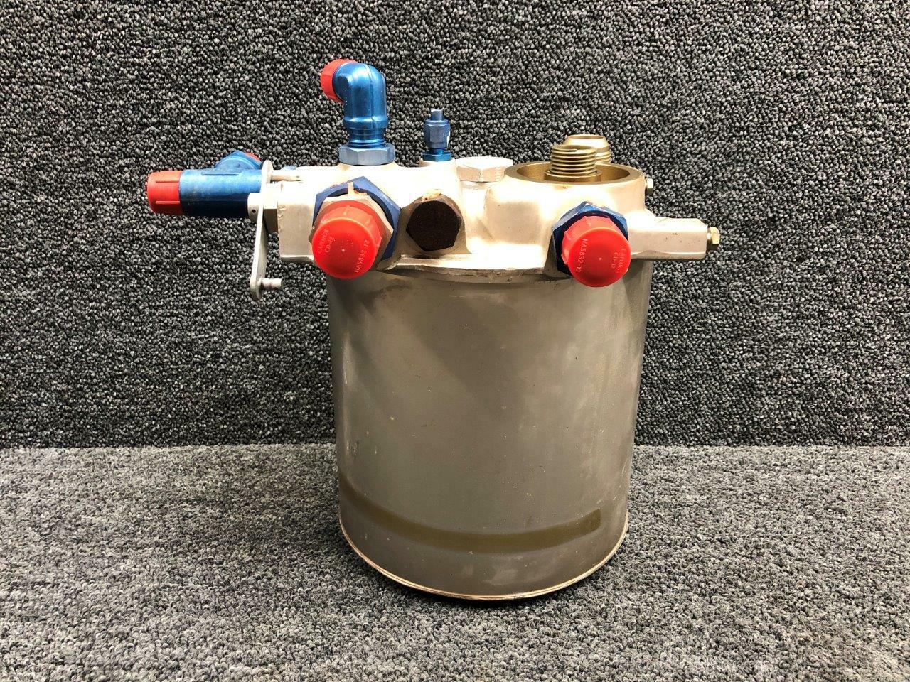 16801202 (WEU 16801203) Cessna A188B Hydraulic Reservoir Assembly