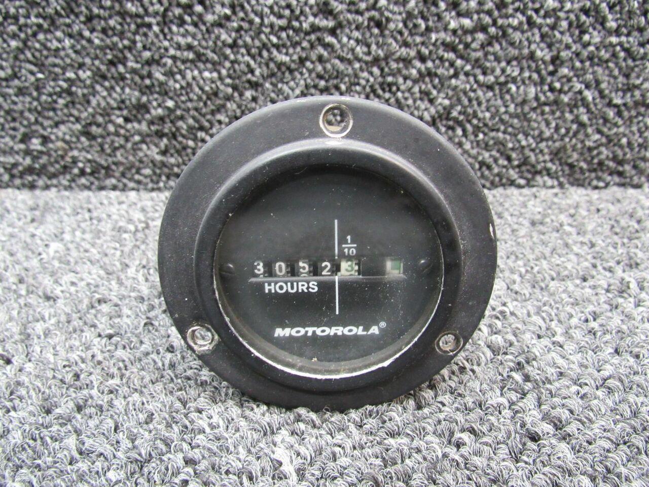HM12 Motorola Hour Meter (Volts 12) (Hours 3052.3)