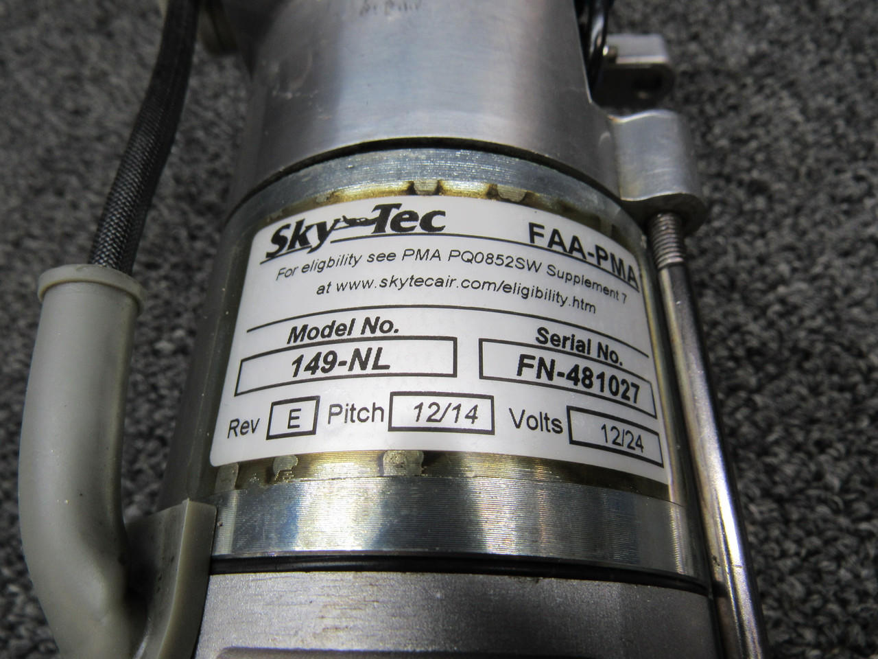 149-NL Lycoming O-360-A4A Sky-Tec Starter Assembly (Volts