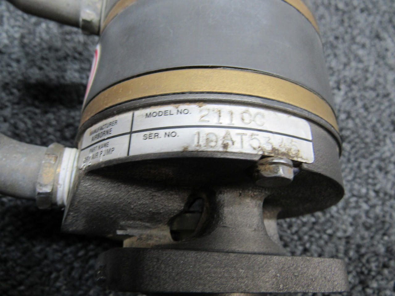 211CC O320H2AD Airborne Dry Air Pump (PROP STRUCK)