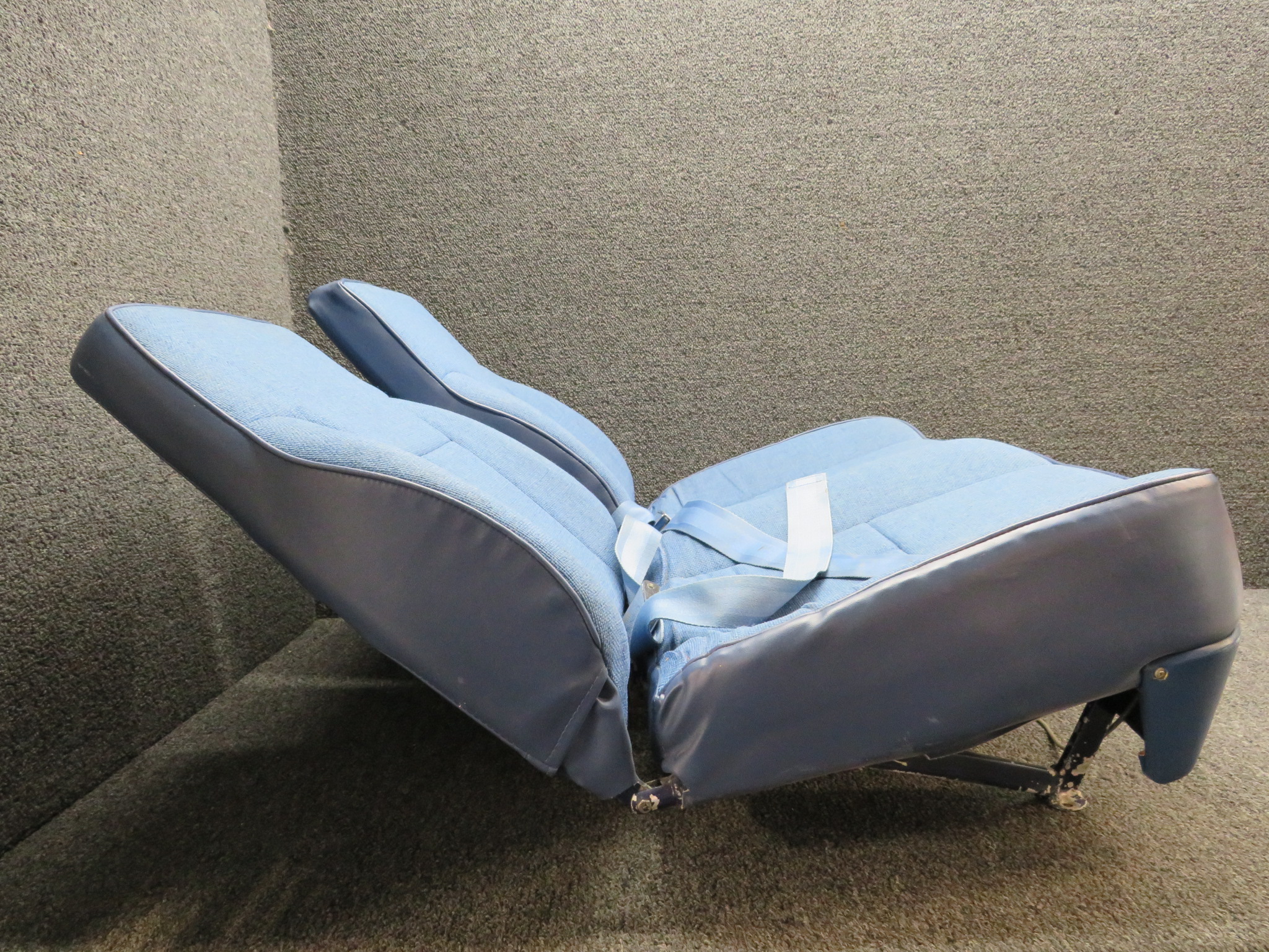 05141842 Cessna 172RG Rear Split Back Seat Assembly, No Seat Lock Actuators For Sale