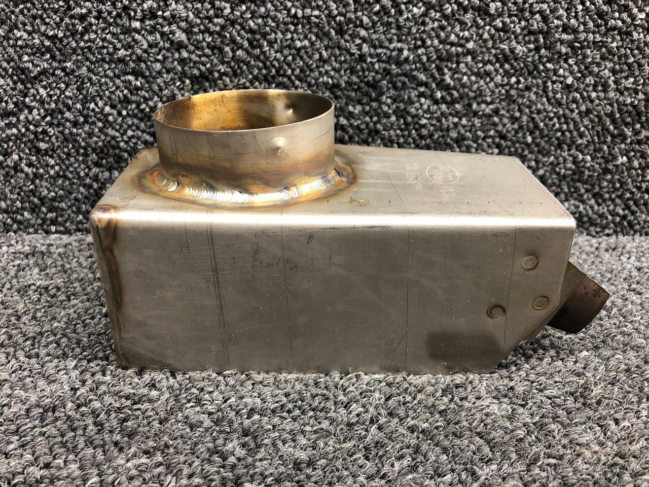 17500117AWL O360A4M Acorn Welding Carburetor Heat Box (2.5")